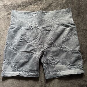 Patterned Gymshark shorts